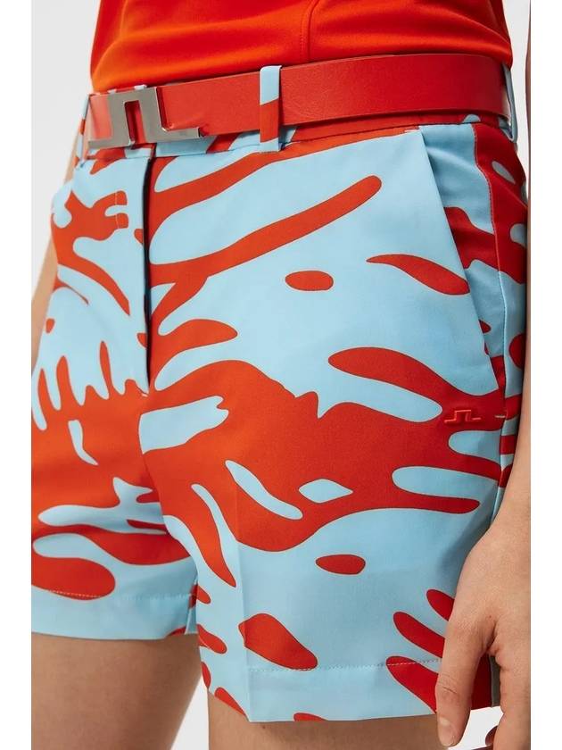 Women s Gwen Print Shorts Neptune Atomizer GWPA09305 O497 - J.LINDEBERG - BALAAN 5