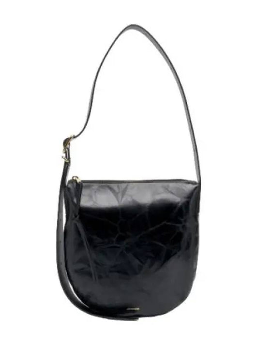 small moon tote bag black handbag - JIL SANDER - BALAAN 1