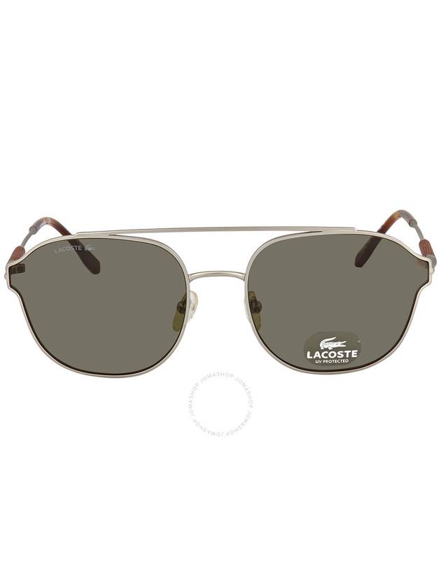 Lacoste Brown Green Pilot Men's Sunglasses L103SND 038 58 - LACOSTE - BALAAN 1