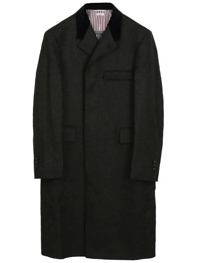 Classic Chesterfield Oversized Single Coat Green - THOM BROWNE - BALAAN 2