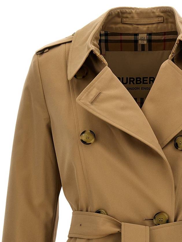 Long Chelsea Heritage Trench Coat Beige - BURBERRY - BALAAN 5