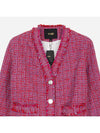 tweed jacket pink - MAJE - BALAAN 4