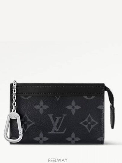 Voyage Key Pouch Black - LOUIS VUITTON - BALAAN 2