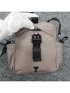 De Coeur Buckle Cross Messenger Bag Taupe - AMI - BALAAN 8