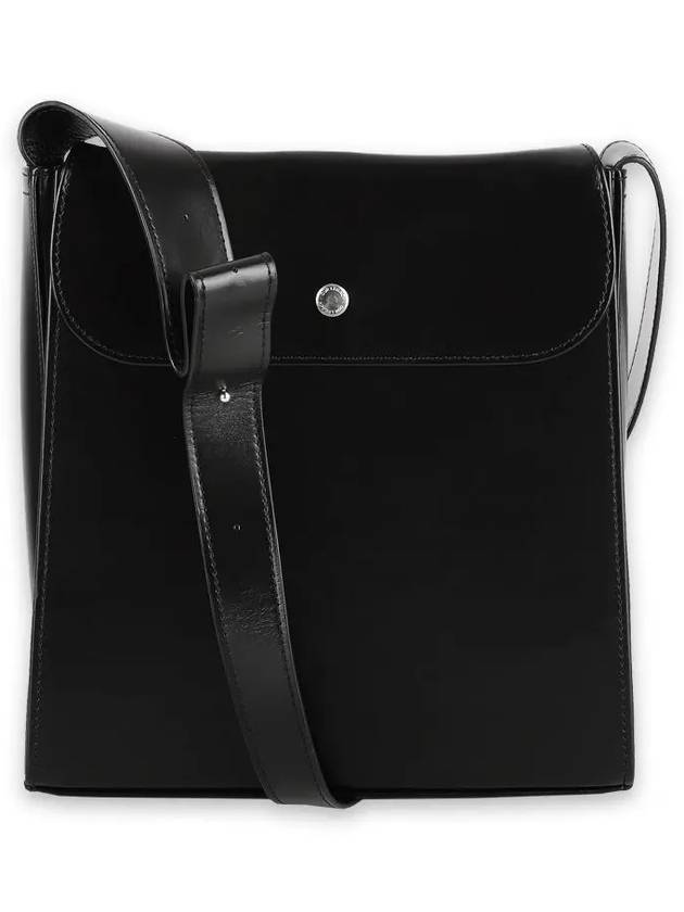 Extended Leather Cross Bag Black - OUR LEGACY - BALAAN 1