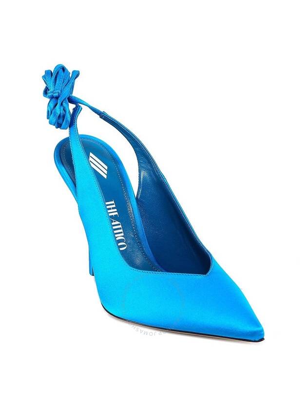 The Attico Turquoise Venus Slingback 105 Pumps, Brand Size 37 ( US Size 7 ) - THE ATTICO - BALAAN 2