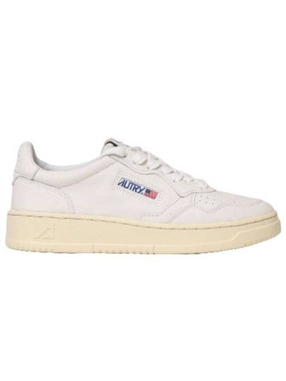 Medalist Goatskin Low Top Sneakers White - AUTRY - BALAAN 2