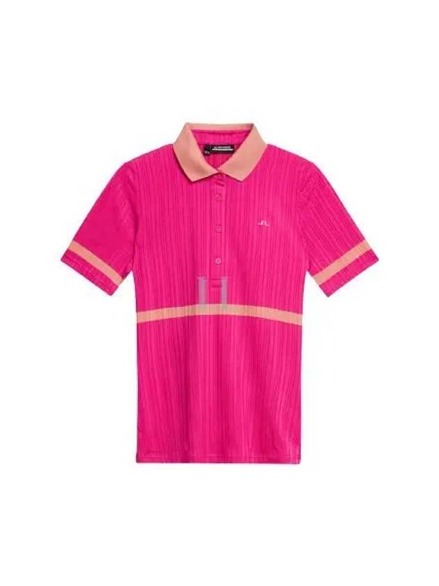 Golf wear women s collar short sleeve t shirt GWJT08997 Q116 - J.LINDEBERG - BALAAN 2