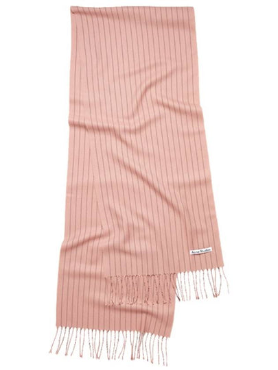 New Wool Stitch Muffler Pink - ACNE STUDIOS - BALAAN 2