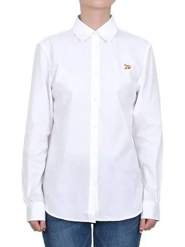 Baby Fox Patch Classic Shirt White - MAISON KITSUNE - BALAAN 2