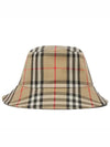 Kids Vintage Check Bucket Hat Beige - BURBERRY - BALAAN 2