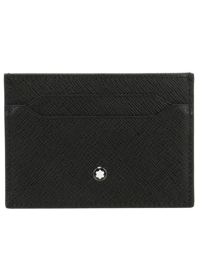 Sartorial 5CC Leather Card Wallet Black - MONTBLANC - BALAAN 2