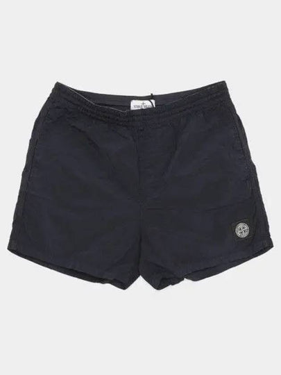 Kids Nylon Metal Swim Short Navy - STONE ISLAND - BALAAN 2