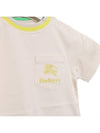 Kids T Shirt 8079785 Cream - BURBERRY - BALAAN 7