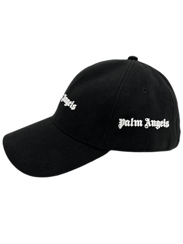 Classic Logo Ball Cap Black - PALM ANGELS - BALAAN 5