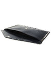 Envelope Rockstud Clutch Bag Black - VALENTINO - BALAAN 7