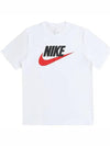 Futura Icon Short Sleeve T-Shirt White - NIKE - BALAAN 3