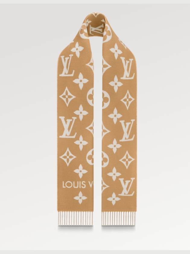 LV Essential Scarf Beige - LOUIS VUITTON - BALAAN 3