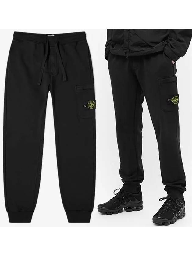 Wapen Men's Jogger Pants 64551 Black - STONE ISLAND - BALAAN 1