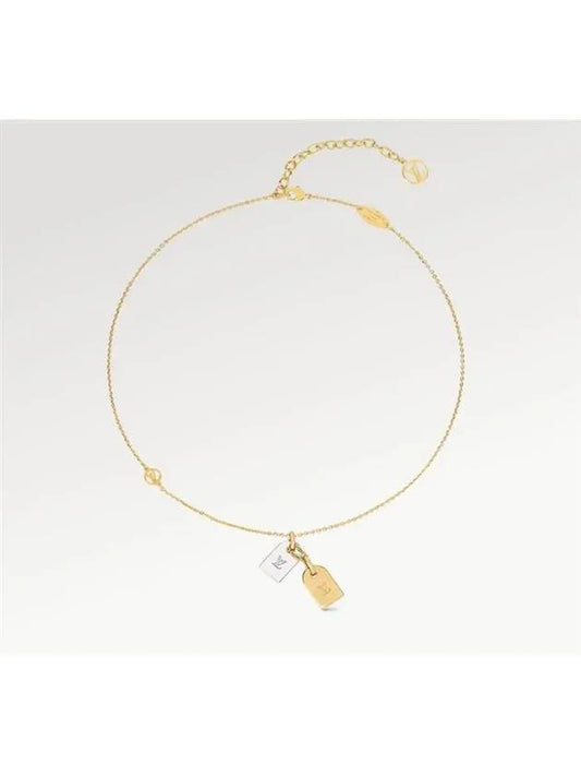 Nanogram Necklace Gold - LOUIS VUITTON - BALAAN 2