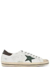 Superstar Brown Tab Low Top Sneakers White - GOLDEN GOOSE - BALAAN 2