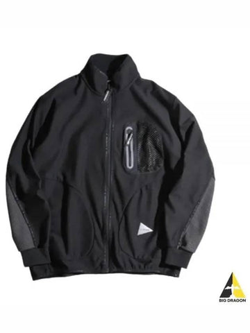 Light Fleece Jacket Black 5743281057 010 - AND WANDER - BALAAN 1