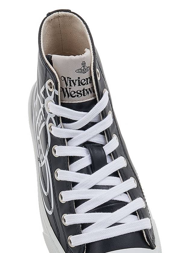 Women's Primsol High Top Sneakers Black - VIVIENNE WESTWOOD - BALAAN.