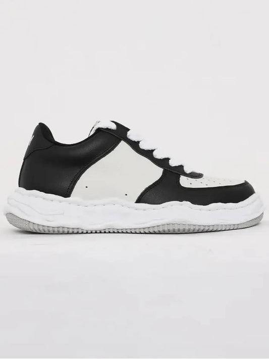 24SS A08FW706 BLACK WHITE SNEAKERS - MIHARA YASUHIRO - BALAAN 2