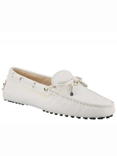 Women's Gommino Driving Shoes White - TOD'S - BALAAN 3