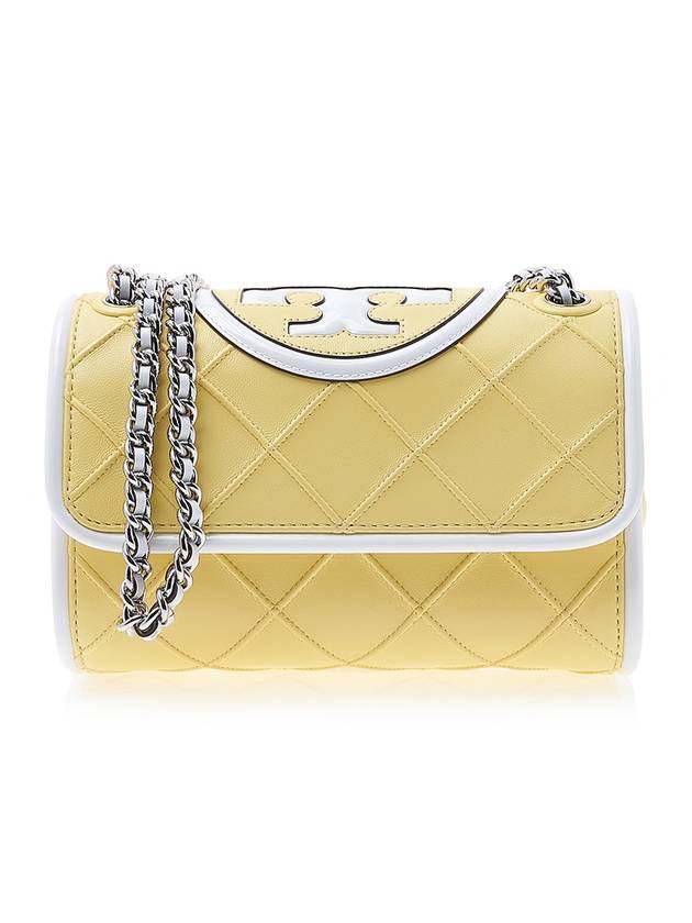 Fleming Shoulder Bag Lemon - TORY BURCH - BALAAN 1