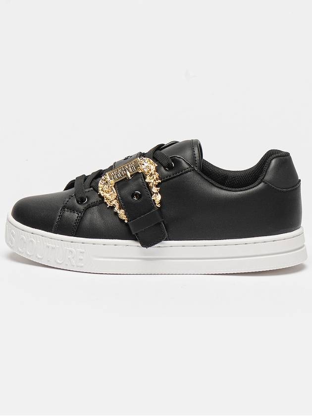 Court 88 Couture 1 Low Top Sneakers Black - VERSACE - BALAAN 2