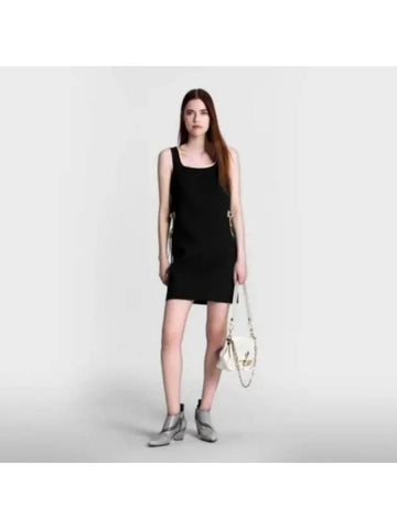 Leather full straight cut dress 1AFSUK - LOUIS VUITTON - BALAAN 1