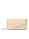 Pochette Felicie Monogram Empreinte Shoulder Bag Cream - LOUIS VUITTON - BALAAN 1