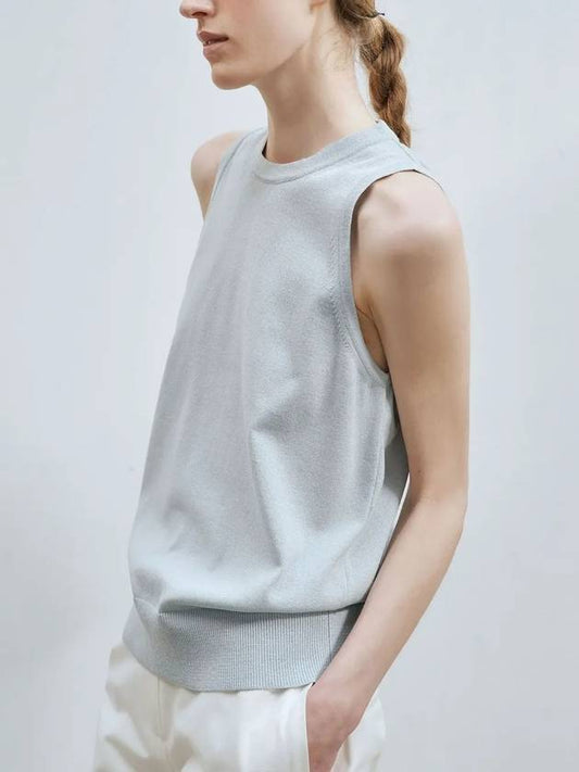 Round knit sleeveless 3 colors - WHEN WE WILL - BALAAN 1