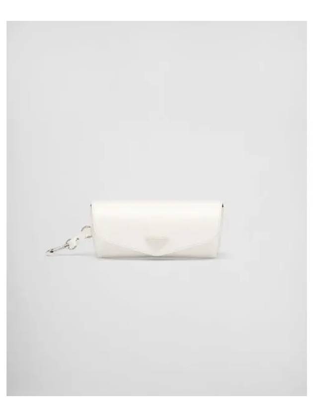 Saffiano Leather Glasses Case White Boutique - PRADA - BALAAN 2