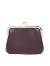 Nappa Leather ORB Logo Coin Purse Brown - VIVIENNE WESTWOOD - BALAAN 3