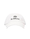 Logo Cotton Ball Cap White - BALENCIAGA - BALAAN 1