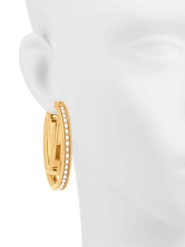 Women's Louise Pearl Earrings Gold - LOUIS VUITTON - BALAAN 4