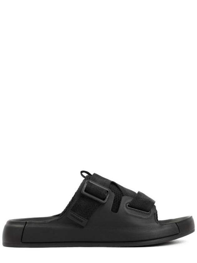 Shadow Strap Slippers Black - STONE ISLAND - BALAAN 2