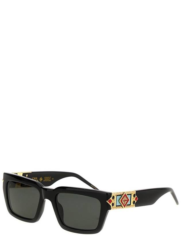 Casablanca 'The Black Square Metope' Sunglasses - CASABLANCA - BALAAN 3