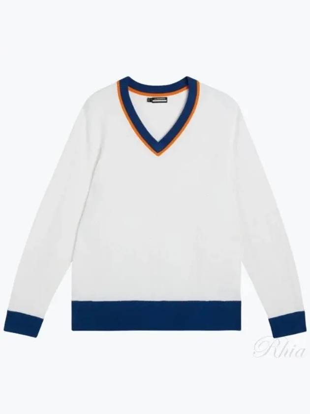 Finely Knitted Sweater AMKW09404 0000 Men's Finely Knitted Sweater - J.LINDEBERG - BALAAN 2