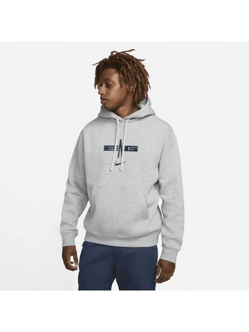 England Football Pullover Hoodie Grey - NIKE - BALAAN 1