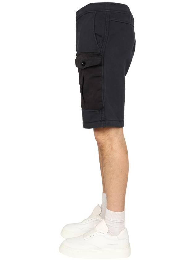 Pocket Bermuda Shorts Navy - TEN C - BALAAN 4