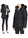 Original Threequarter Jacket Black Fur Navy - MOOSE KNUCKLES - BALAAN 2