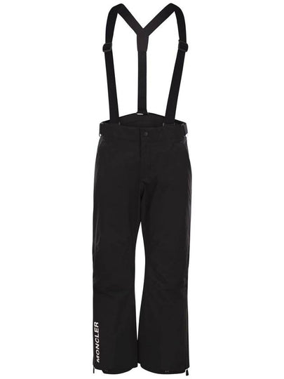 Grenoble Padded Gore Tex Ski Straight Pants Black - MONCLER - BALAAN 2