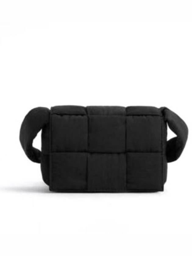 Cassette Padding Tech Mini Cross Bag Black - BOTTEGA VENETA - BALAAN 2