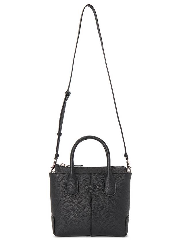 Di Leather Tote Bag Black - TOD'S - BALAAN 8