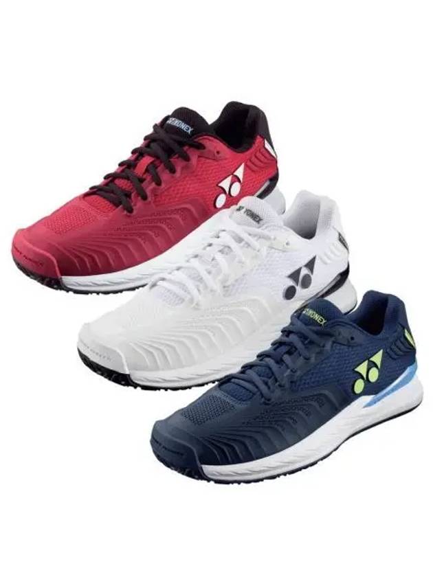 YONEX SHT E4MACEX ECLIPSION4 AC2022 Eclipsion 4 Tennis Shoes All Court Navy White Wine Red - YOUNESS - BALAAN 1