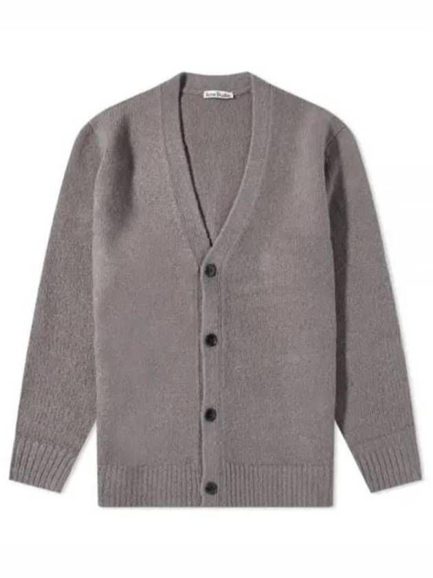 Wool Blend Cardigan Grey - ACNE STUDIOS - BALAAN 2