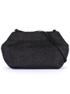 Raffia Strap Clutch Bag Black MB96D2432 TL966 C101 - BRUNELLO CUCINELLI - BALAAN 1